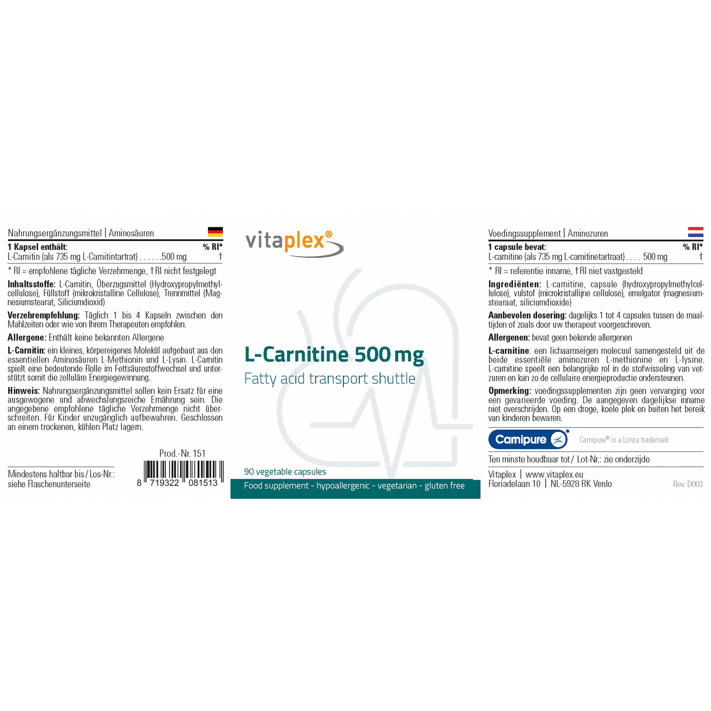 L-Carnitine - littlehealthstore